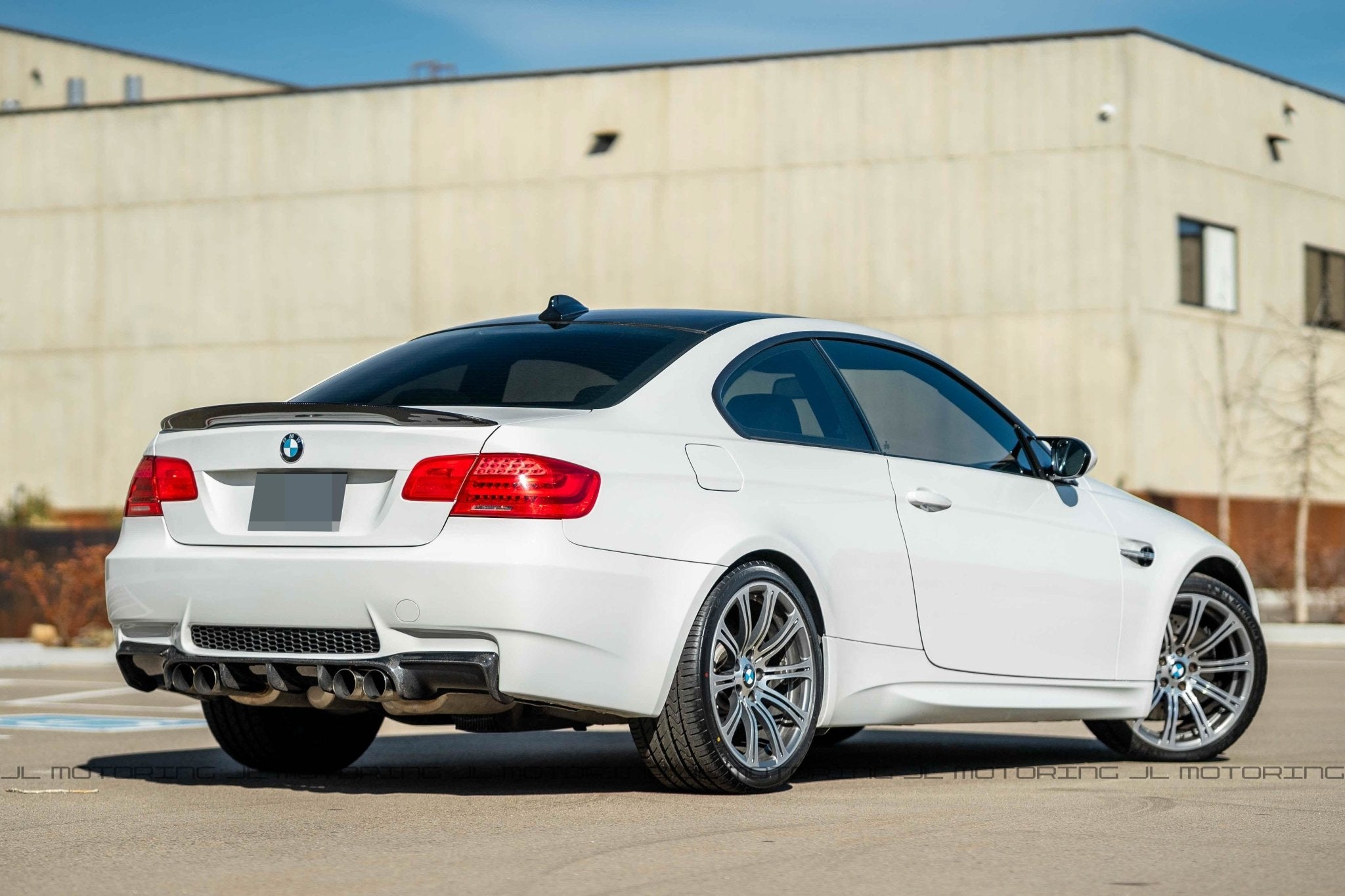 BMW E92 E93 M3 Type IV Carbon Fiber Rear Diffuser - JL Motoring