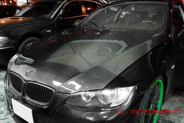 BMW E92 E93 OEM Style Carbon Fiber Hood - JL Motoring