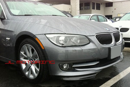 BMW E92 LCI 3 Series Performance Style Carbon Fiber Front Splitters - JL Motoring
