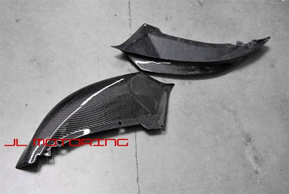 BMW E92 LCI 3 Series Performance Style Carbon Fiber Front Splitters - JL Motoring