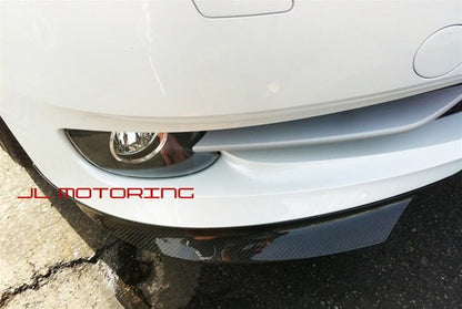BMW E92 LCI 3 Series Performance Style Carbon Fiber Front Splitters - JL Motoring