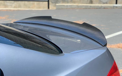 BMW E92 M3 328 335 Coupe GTX Style Carbon Fiber Trunk Spoiler detail - JL Motoring