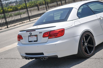 BMW E93 3 Series Convertible M3 Carbon Fiber Trunk Spoiler - JL Motoring