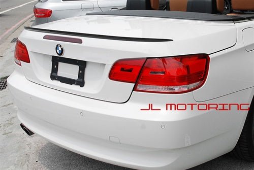 BMW E93 3 Series Convertible M3 Carbon Fiber Trunk Spoiler - JL Motoring