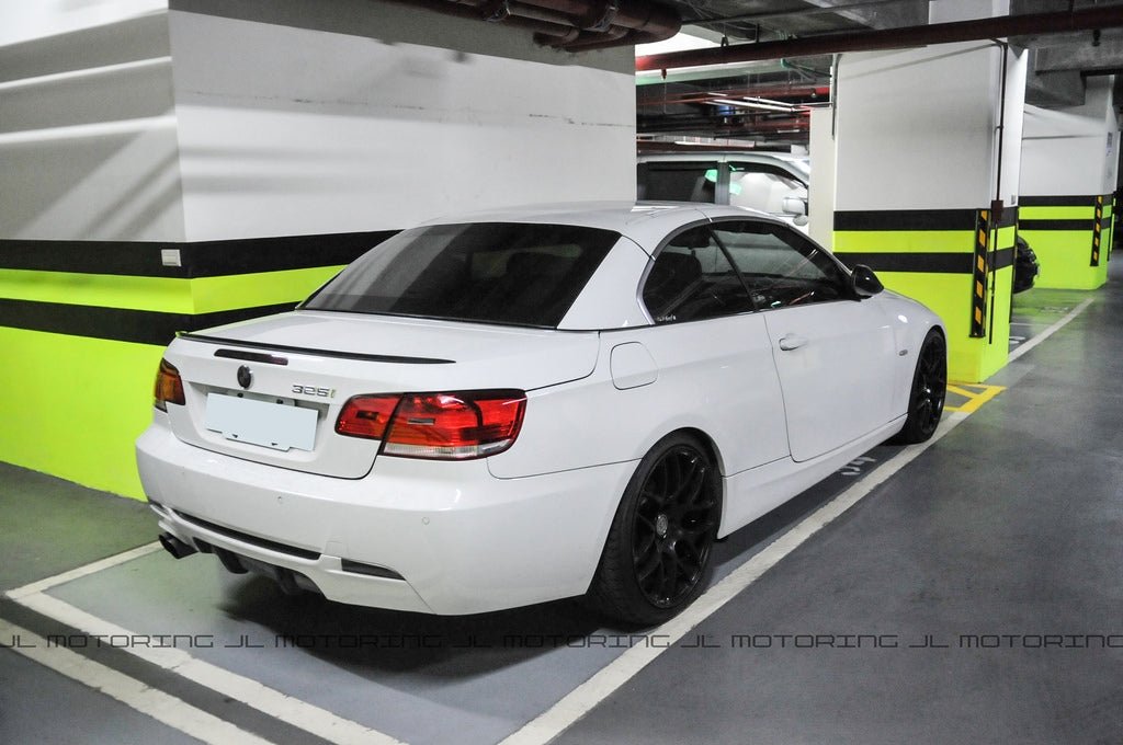 BMW E93 3 Series Convertible M3 Carbon Fiber Trunk Spoiler - JL Motoring