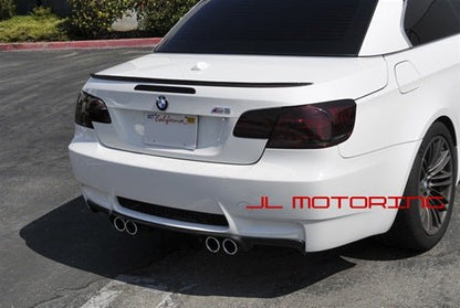 BMW E93 3 Series Convertible M3 Carbon Fiber Trunk Spoiler - JL Motoring