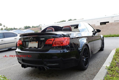 BMW E93 3 Series Convertible Performance Style Carbon Fiber Trunk Spoiler - JL Motoring