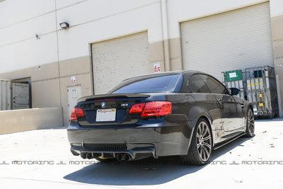 BMW E93 3 Series Convertible Performance Style Carbon Fiber Trunk Spoiler - JL Motoring