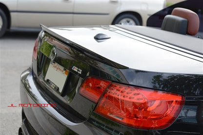BMW E93 3 Series Convertible Performance Style Carbon Fiber Trunk Spoiler - JL Motoring