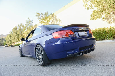 BMW E93 3 Series Convertible Performance Style Carbon Fiber Trunk Spoiler - JL Motoring