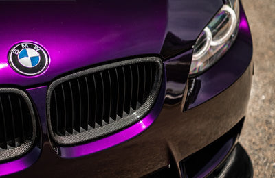 BMW E9X M3 E92 E93 328 338 Carbon Fiber Front Grilles - JL Motoring