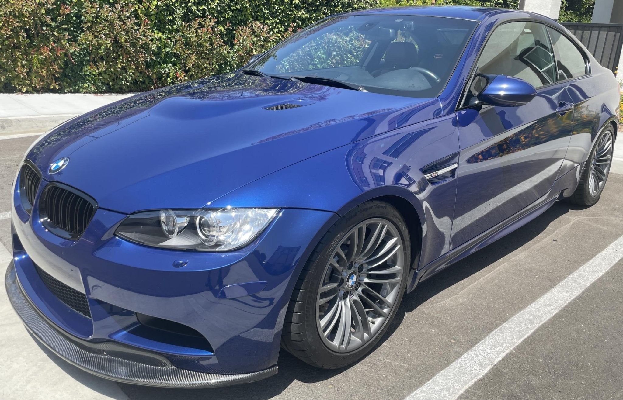 BMW E9X M3 GTS V2 Carbon Fiber Front Lip - JL Motoring