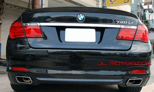BMW F01 F02 7 Series ACS Style Carbon Fiber Trunk Spoiler - JL Motoring