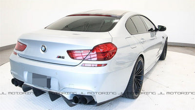 BMW F06 F12 F13 M6 Carbon Fiber Rear Diffuser - JL Motoring