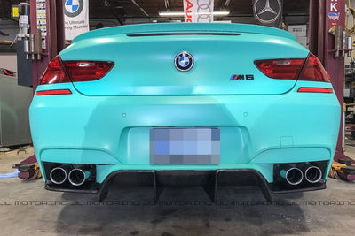 BMW F06 F12 F13 M6 Carbon Fiber Rear Diffuser - JL Motoring