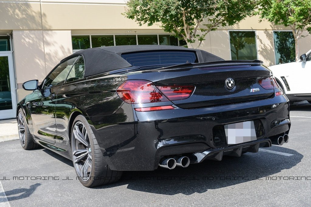 BMW F06 F12 F13 M6 Carbon Fiber Rear Diffuser - JL Motoring