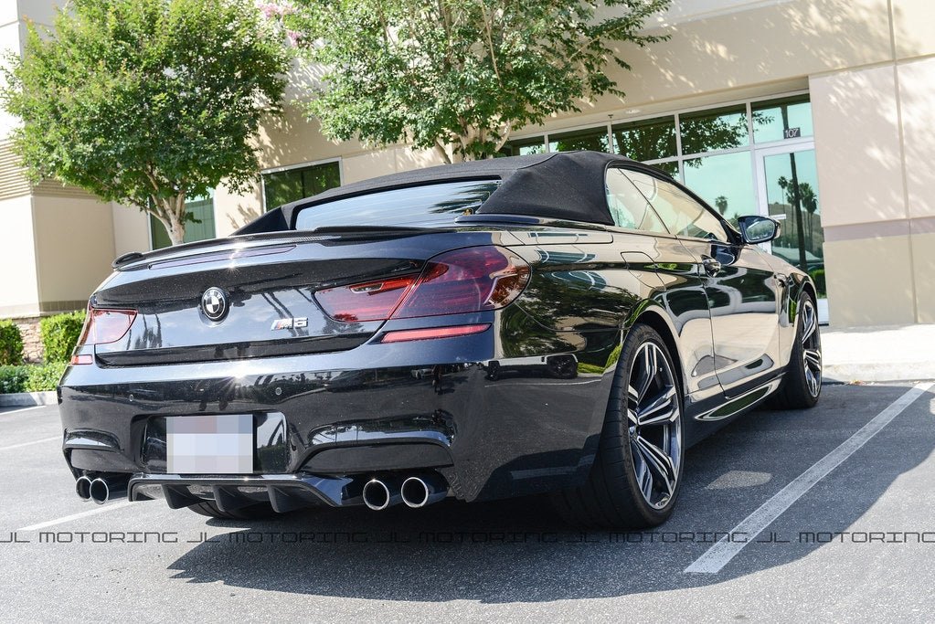 BMW F06 F12 F13 M6 Carbon Fiber Rear Diffuser - JL Motoring