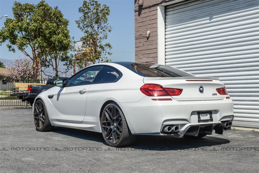 BMW F06 F12 F13 M6 Carbon Fiber Rear Diffuser - JL Motoring