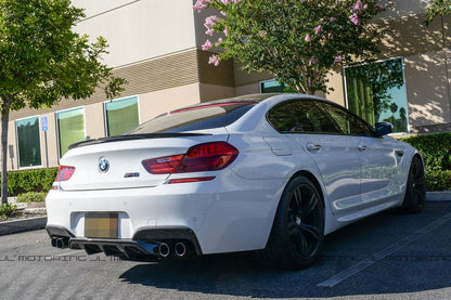 BMW F06 F12 F13 M6 V3 Carbon Fiber Rear Diffuser - JL Motoring