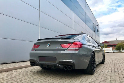 BMW F06 F12 F13 M6 V3 Carbon Fiber Rear Diffuser - JL Motoring