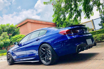 BMW F06 F12 F13 M6 V3 Carbon Fiber Rear Diffuser - JL Motoring