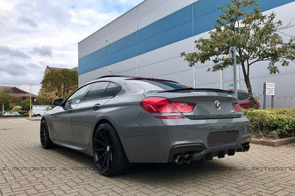 BMW F06 F12 F13 M6 V3 Carbon Fiber Rear Diffuser - JL Motoring
