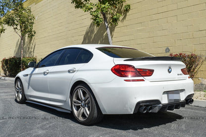 BMW F06 F12 F13 M6 V3 Carbon Fiber Rear Diffuser - JL Motoring