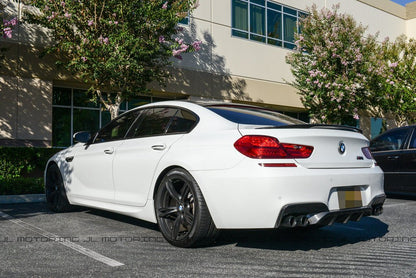 BMW F06 F12 F13 M6 V3 Carbon Fiber Rear Diffuser - JL Motoring