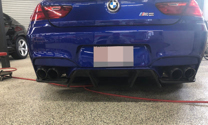 BMW F06 F12 F13 M6 V5 Carbon Fiber Rear Diffuser - JL Motoring