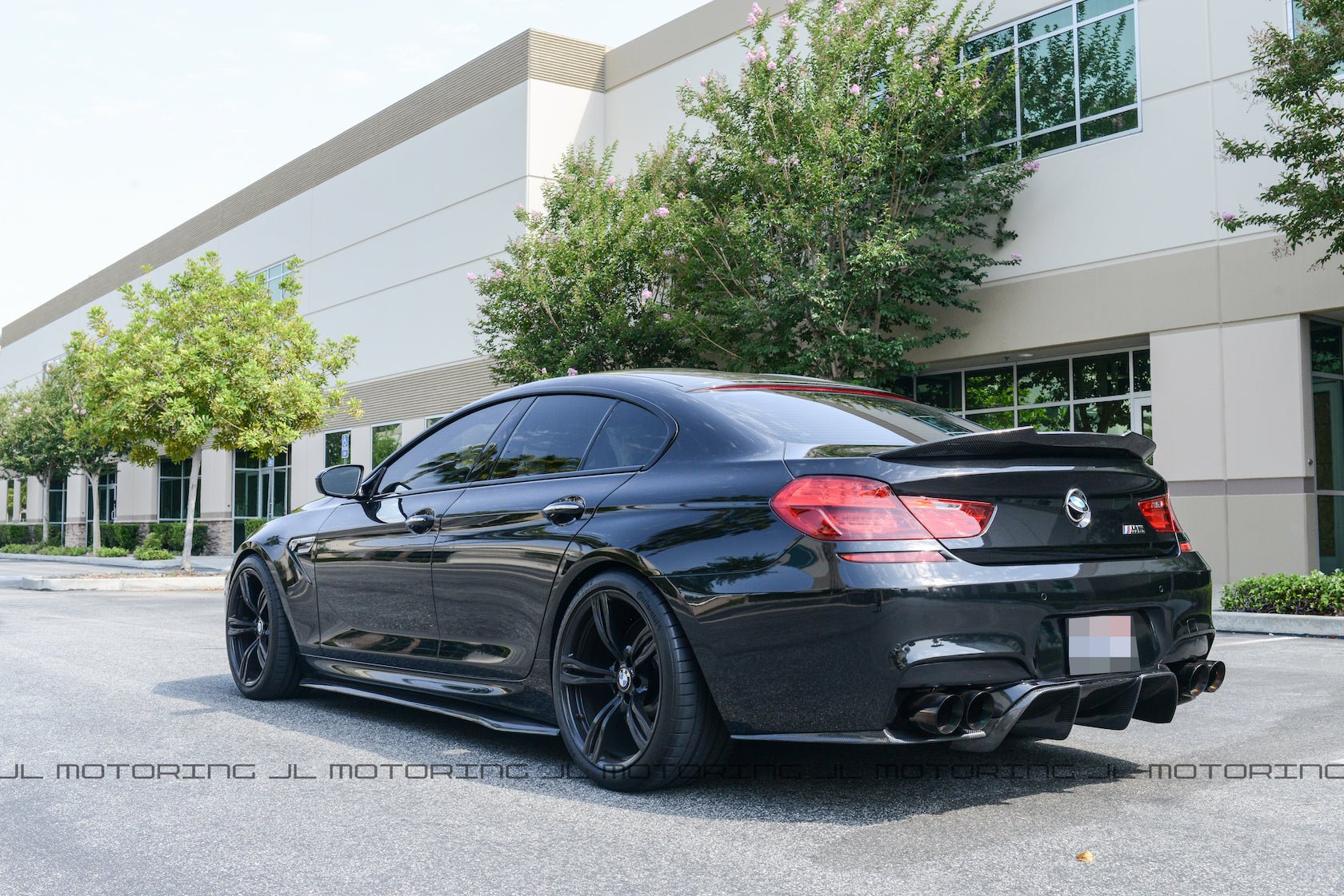 BMW F06 F13 M6 GTX Carbon Fiber Trunk Spoiler - JL Motoring