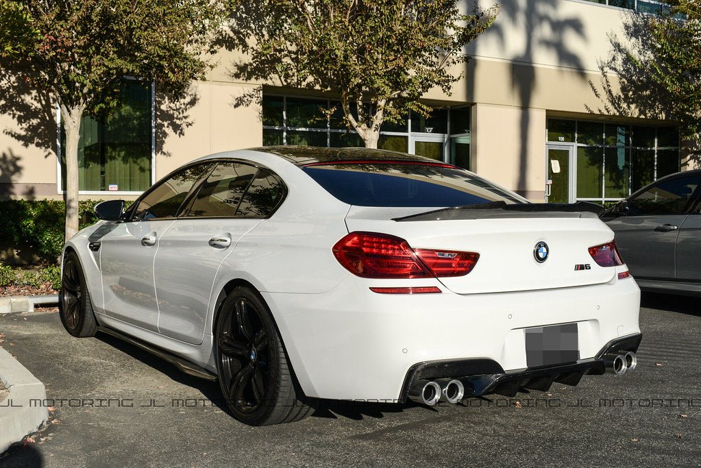 BMW F06 F13 M6 GTX Carbon Fiber Trunk Spoiler - JL Motoring