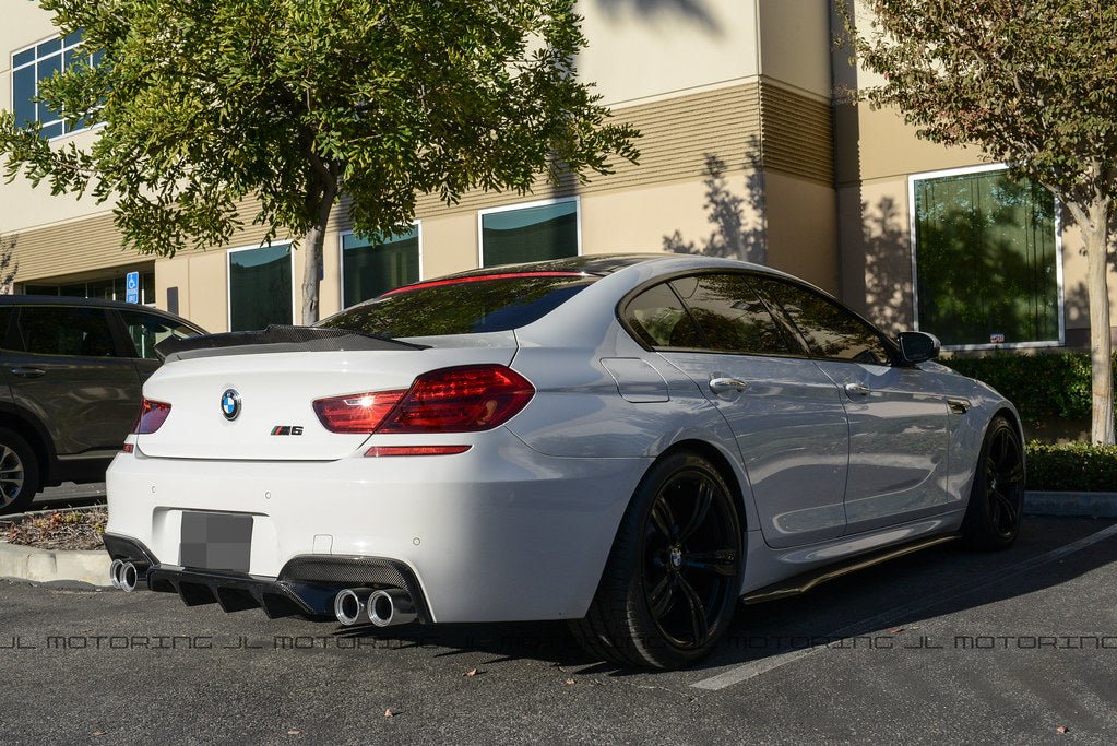 BMW F06 F13 M6 GTX Carbon Fiber Trunk Spoiler - JL Motoring