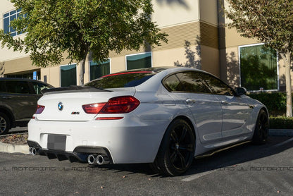 BMW F06 F13 M6 GTX Carbon Fiber Trunk Spoiler - JL Motoring