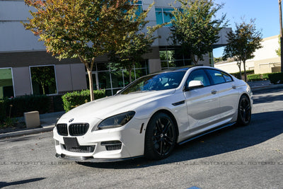 BMW F06 GranCoupe 640 650 M6 Carbon Fiber Side Skirts - JL Motoring