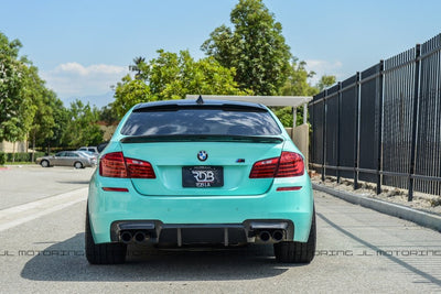 BMW F10 5 Series 3D Style Carbon Fiber Trunk Spoiler - JL Motoring