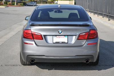 BMW F10 5 Series 3D Style Carbon Fiber Trunk Spoiler - JL Motoring