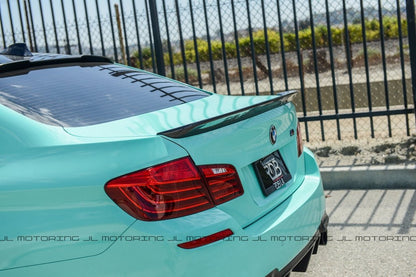 BMW F10 5 Series 3D Style Carbon Fiber Trunk Spoiler - JL Motoring