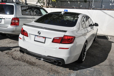 BMW F10 5 Series 3D Style Carbon Fiber Trunk Spoiler - JL Motoring