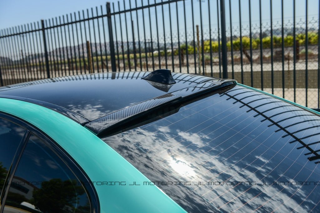 BMW F10 5 Series Carbon Fiber Roof Spoiler - JL Motoring