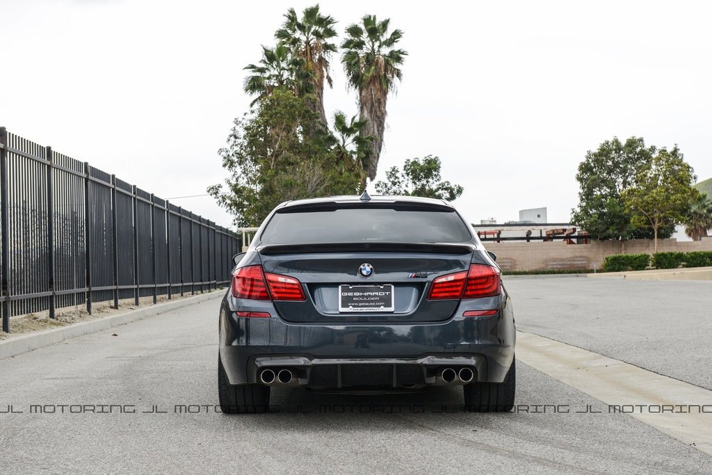 BMW F10 5 Series Carbon Fiber Roof Spoiler - JL Motoring