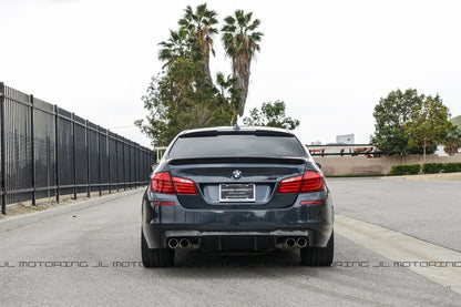 BMW F10 5 Series Carbon Fiber Roof Spoiler - JL Motoring
