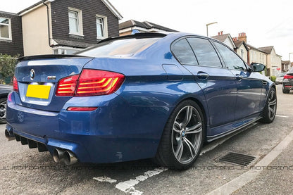 BMW F10 5 Series Carbon Fiber Roof Spoiler - JL Motoring
