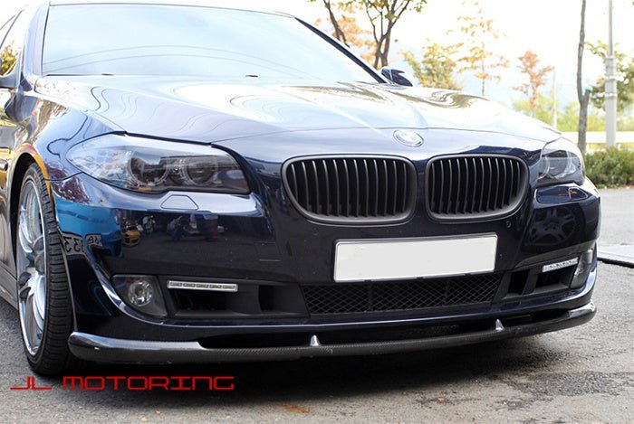 BMW F10 5 Series Fog Light Covers with LED Daytime Running Lights - JL Motoring