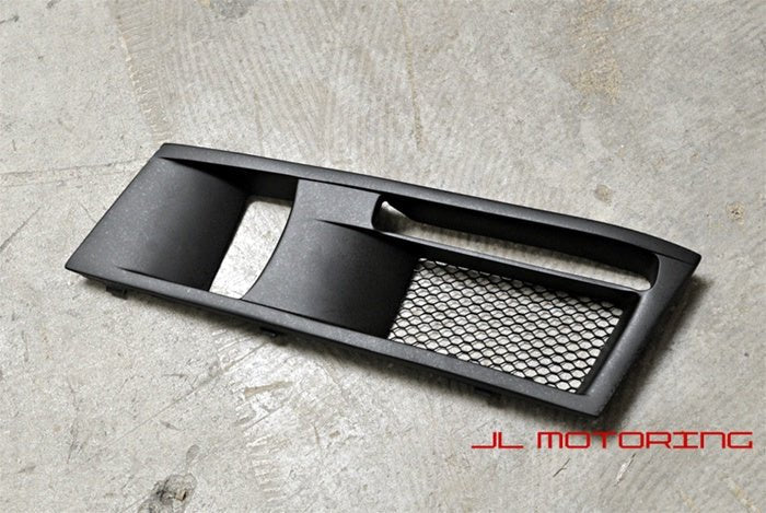 BMW F10 5 Series Fog Light Covers with LED Daytime Running Lights - JL Motoring