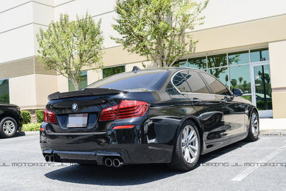 BMW F10 5 Series GTX Carbon Fiber Trunk Spoiler - JL Motoring