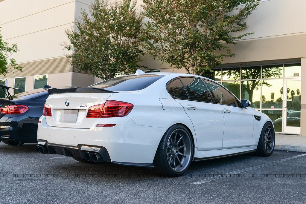 BMW F10 5 Series GTX Carbon Fiber Trunk Spoiler - JL Motoring