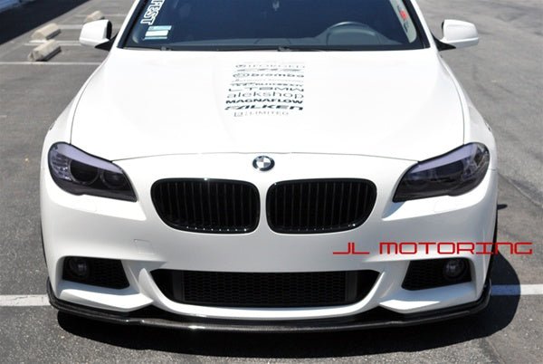 BMW F10 5 Series M Sport Carbon Fiber Front Spoiler - JL Motoring