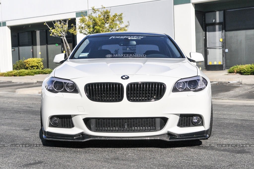 BMW F10 5 Series M Sport Carbon Fiber Front Spoiler - JL Motoring