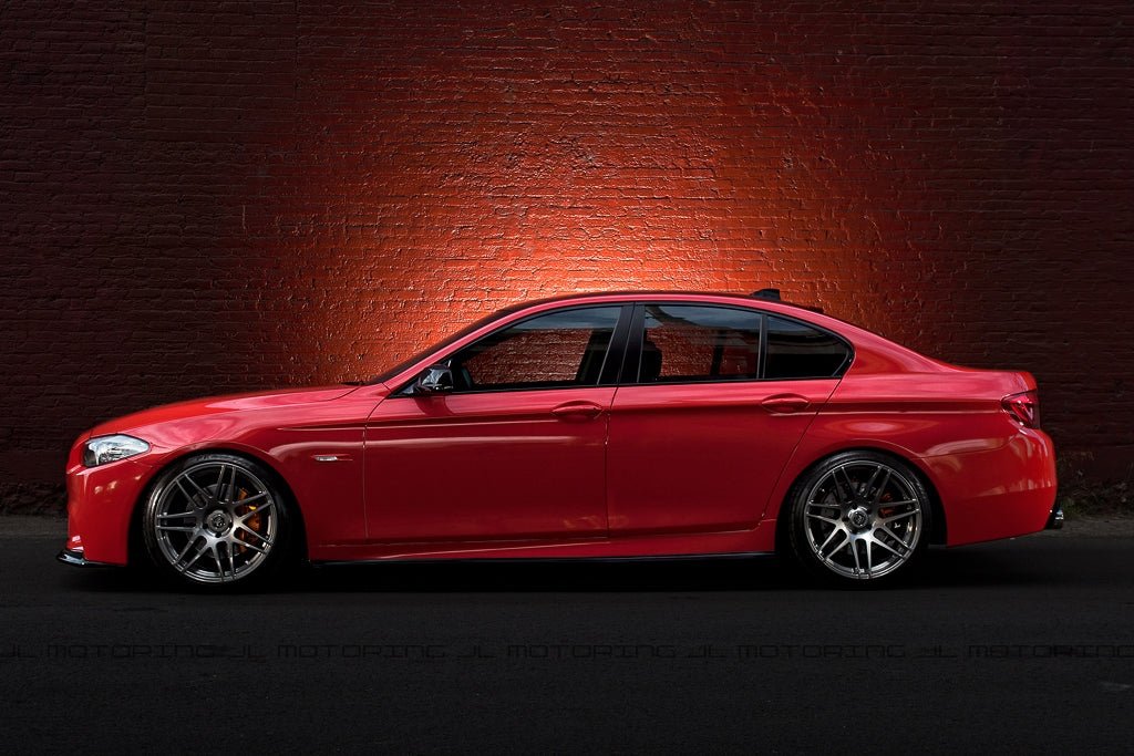 BMW F10 5 Series M Sport Carbon Fiber Front Spoiler - JL Motoring