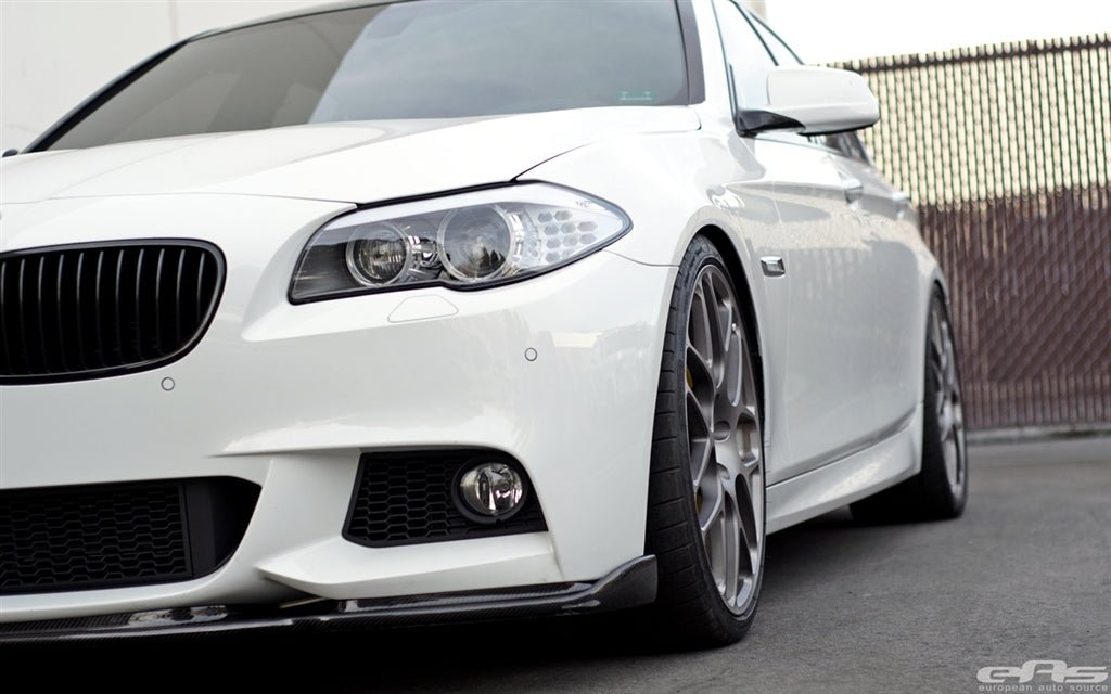 BMW 5シリーズ Mスポーツ F10　4本セット BMW F10 5 Series M Sport Carbon Fiber Front Spoiler - JL Motoring
